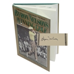 Byron Nelson Signed Book Byron Nelsons Winning Golf JSA COA
