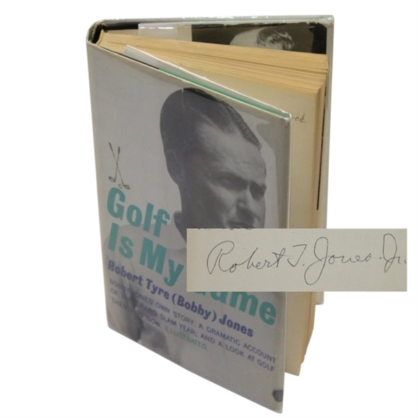Golf is My Game by Bobby Jones Signed - Robert T. Jones Jr JSA COA