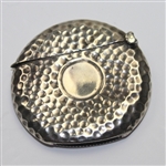 Vintage Sterling Match Safe Golf Ball