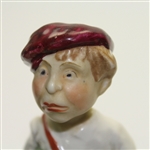 A Long Day on the Course Ceramic Dejected Golfer - Red Hat