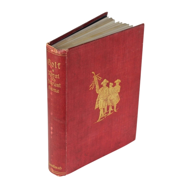 1899 Book Golf: A Royal and Ancient Game Edited by Robert Clark