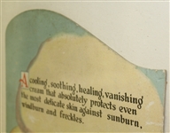 Vintage Female Golfing Vanashing Cream Advertising - Framed