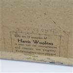  Golf Illustrated Vintage Harris Woolens (Est. 1907) Display Box