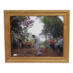 Bubba Watson Signed Spectacular Recovery Shot Photo To Win 2012 Masters JSA #L52875