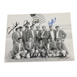 1991 Ryder Cup 8x10 Team Photo Signed by Nine Stars JSA COA