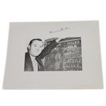 Herman Keiser Signed 8x10 Black and White Photo JSA COA