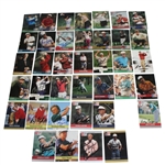 Lot of 38 Signed Pro-Set Golf Cards Including 13 Masters Champs JSA COA