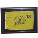 Tiger Woods Signed Southern Hills 101st US Open Flag JSA COA