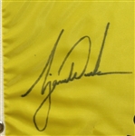 Tiger Woods Signed Southern Hills 101st US Open Flag JSA COA