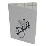 Seve Ballesteros Signed Augusta National Scorecard - FULL Signature- JSA COA