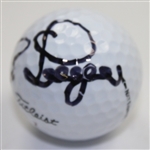 Bernhard Langer Signed Masters Logo Golf Ball JSA COA