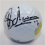 Charl Schwartzel Signed Masters Logo Golf Ball JSA COA
