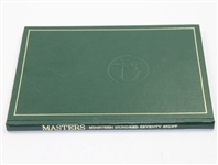 Gary Player Signed 1978 Masters Annual JSA COA