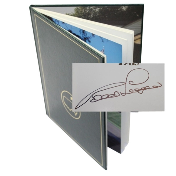 Bernhard Langer Signed 1985 Masters Annual JSA COA