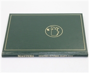 Bernhard Langer Signed 1985 Masters Annual JSA COA