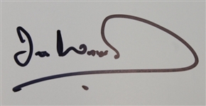 Ian Woosnam Signed 1991 Masters Annual JSA COA