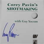 Corey Pavin Signed 'Corey Pavin's Shotmaking' Book by Corey Pavin JSA COA