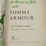 Tommy Armour Signed 'A Round of Golf with Tommy Armour' by Armour JSA COA