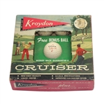 Kroydon Cruiser Original Advertising Box with 11 Golf Balls