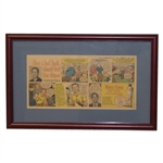 Ben Hogan Vintage 1950s Ben-Gay Advertising Comic - Framed