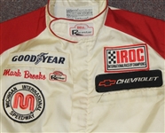 1989 Michigan 500 Pro-Am Winners Trophy, Jacket, Helmet, and Glove won by Mark Brooks