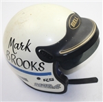 1989 Michigan 500 Pro-Am Winners Trophy, Jacket, Helmet, and Glove won by Mark Brooks