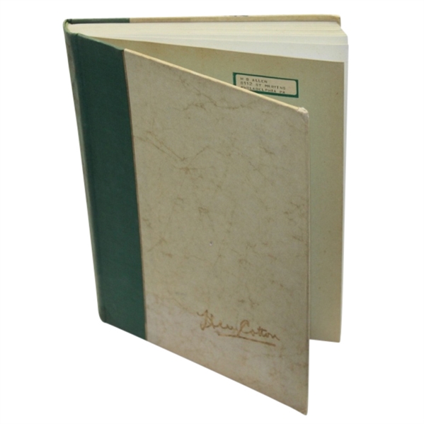Henry Cotton 1959 My Golfing Album Book - Mark Brooks Collection
