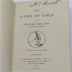 Willie Park Jr. 1904 'The Game of Golf' Book - Mark Brooks Collection