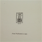 Horace G. Hutchinson 1919 'Fifty Years of Golf' Book - Mark Brooks Collection