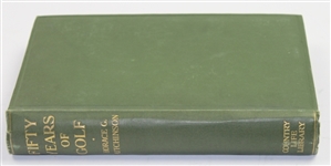 Horace G. Hutchinson 1919 'Fifty Years of Golf' Book - Mark Brooks Collection