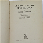 Alex J. Morrison 1932 'A New Way to Better Golf Book' - Mark Brooks Collection
