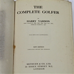 Harry Vardon 1914 'The Complete Golfer' Book - Mark Brooks Collection