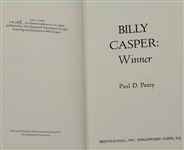 1996 The Memorial Tournament Book Honoring Billy Casper - Mark Brooks Collection