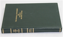 1989 The Memorial Tournament Book Honoring Sir Henry Cotton - Mark Brooks Collection