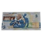 Jack Nicklaus Signed RBS 5lb Note JSA COA
