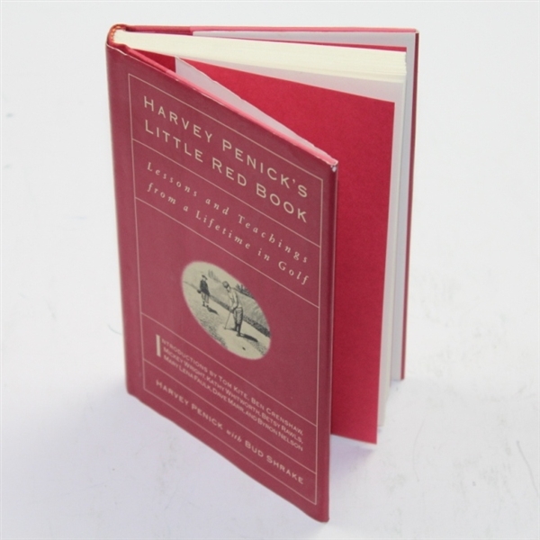 Lot Detail - Harvey Penick 'Harvey Penick's Little Red Book' - Brooks Collection JSA COA