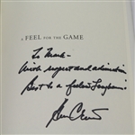 Ben Crenshaw Signed 'A Feel For the Game' Book - Mark Brooks Collection JSA COA