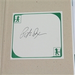 Pete Dye Signed 'Bury Me in a Pot Bunker' Book - Mark Brooks Collection JSA COA