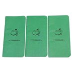 Lot of Three Official Masters Yardage Guides - Mark Brooks Collection