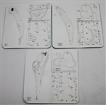 Lot of Three Official Masters Yardage Guides - Mark Brooks Collection
