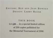 2006 The Memorial Tournament Book Honoring Six Golfers - Mark Brooks Collection