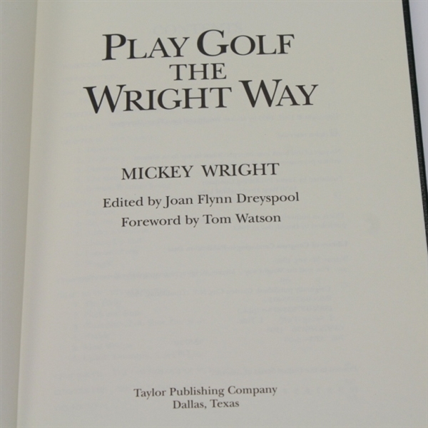 1994 The Memorial Tournament Book Honoring Mickey Wright - Mark Brooks Collection