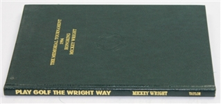 1994 The Memorial Tournament Book Honoring Mickey Wright - Mark Brooks Collection