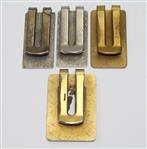 Lot of Four PGA Money Clips 1985, 1987, 1989, & 1991 Mark Brooks Collection