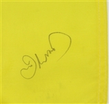 Unofficial Masters Embroidered Flag Signed by Seve, Snead, and others PSA #Z06950