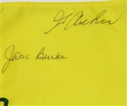 Unofficial Masters Embroidered Flag Signed by Seve, Snead, and others PSA #Z06950