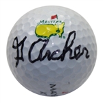 George Archer Signed Masters Logo Golf Ball JSA COA