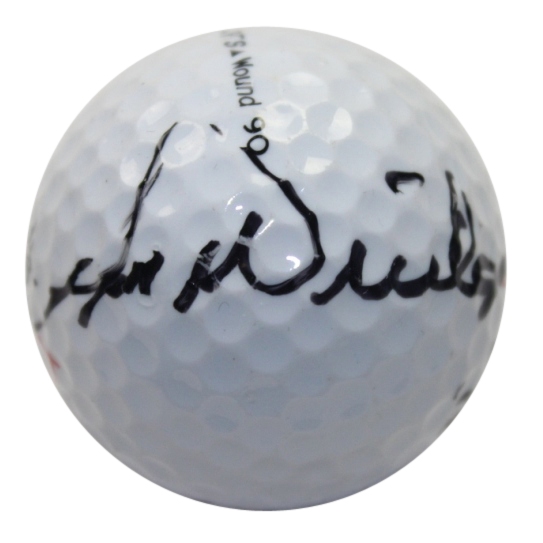 Tom Weiskopf Signed Royal Troon Logo Golf Ball JSA COA