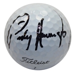 Padraig Harrington Signed 2008 PGA Championship at Oakland Hills Logo Golf Ball JSA COA