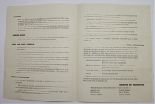 1939 US Open Championship at Philadelphia CC Contestant Info Booklet-Byron Nelson Win